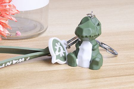 造型可愛(ài)的小恐龍硅膠鑰匙扣掛件 造型可愛(ài)的小恐龍硅膠鑰匙扣掛件